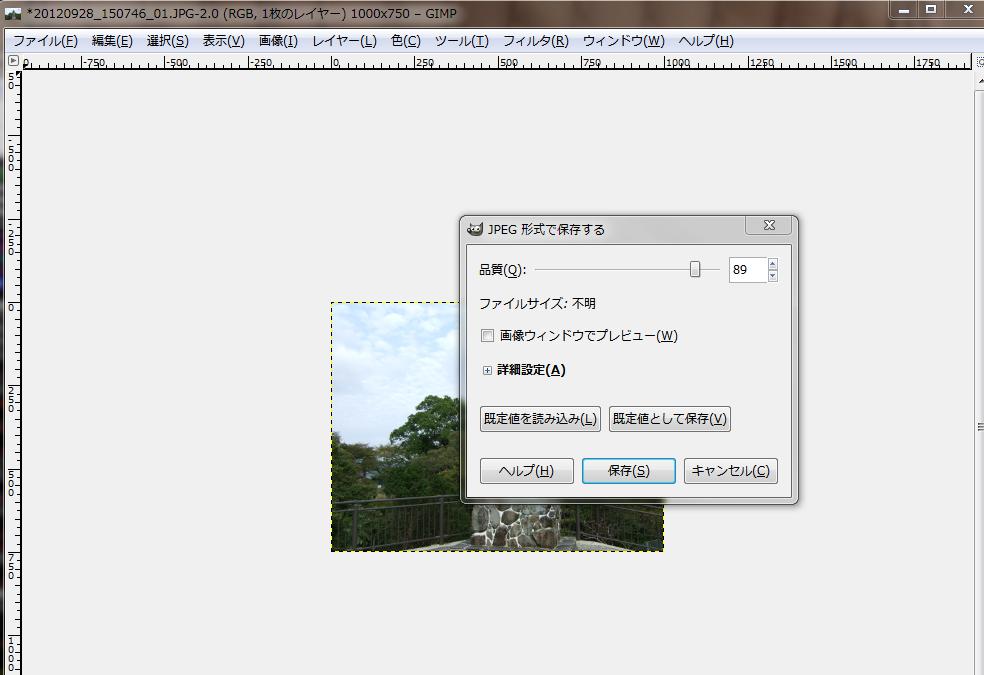 保存
